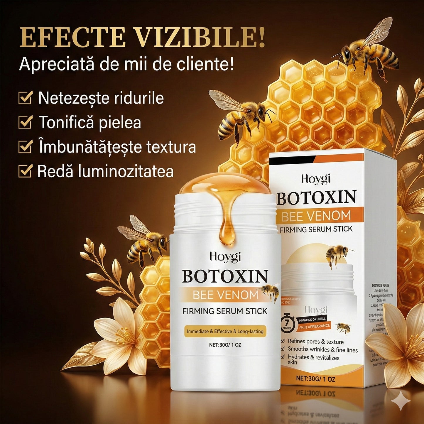 Crema anti-imbatranire cu venin de albina